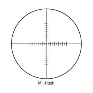 Sightron SIII Long Range Rifle Scope 6-24x50mm 30mm Tube Side Focus Matte Mil-Hash Reticle