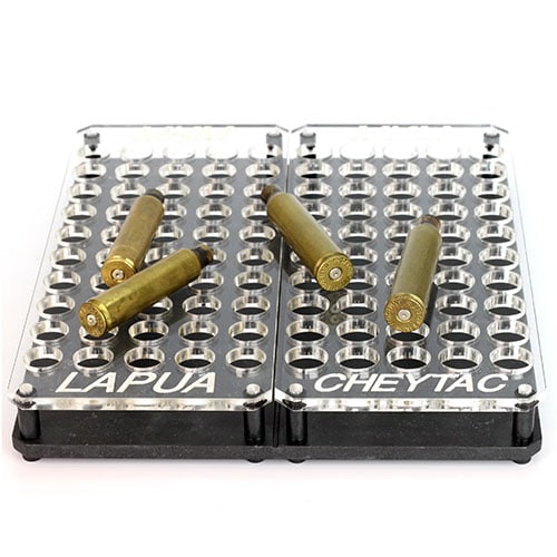 9mm Luger 100 Round Billet Aluminum Reloading Block Tray 