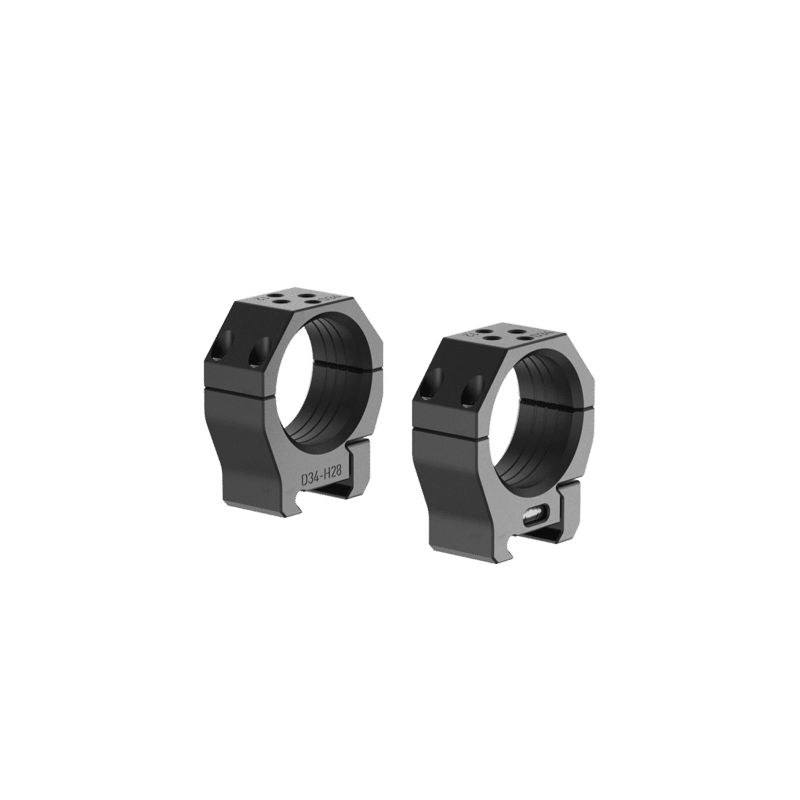 Audere PSR Rings 34mm Low Black