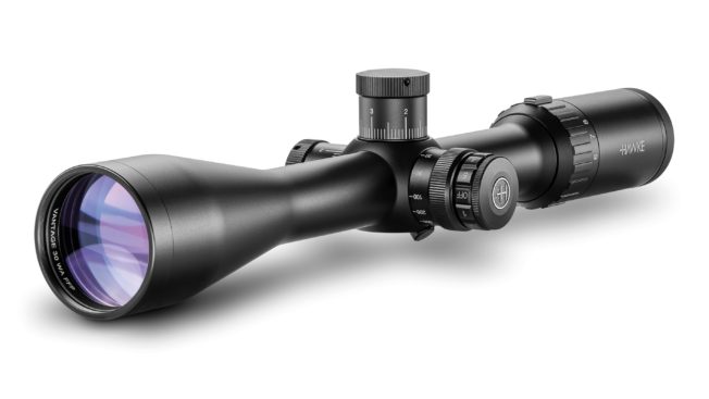 VANTAGE 30 WA FFP 6-24x50 HALF MIL DOT IR RETICLE