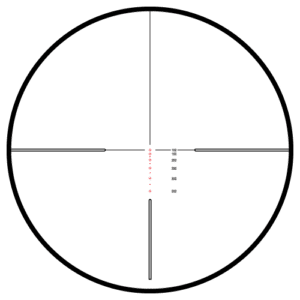 rimfire .17 reticle