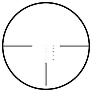 rimfire .22 reticle