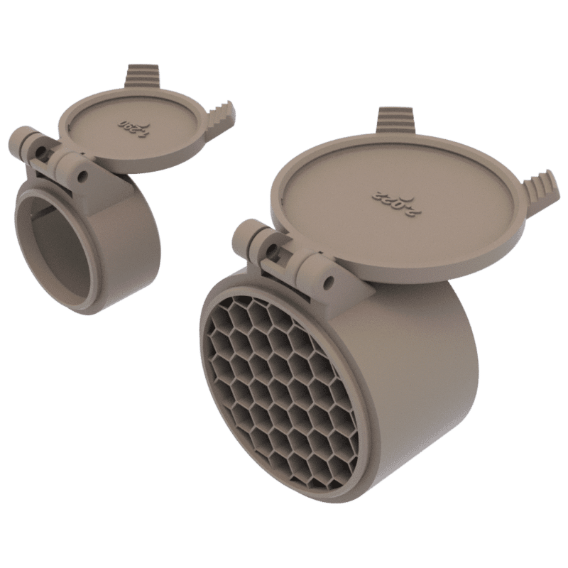 SHV 5-20X56 Integrated ARD Scope Cap Set – MK Machining