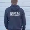 Dark Grey Sweatshirt Back