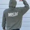 Green Sweatshirt Back