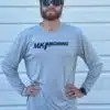 Light Grey Long Sleeve Front